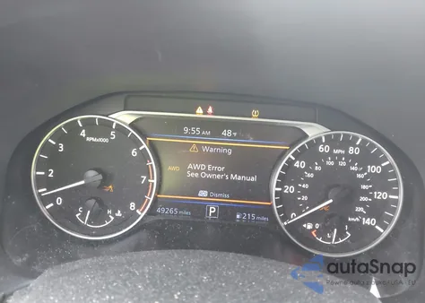 2021 Nissan Altima Sv Intelligent Awd z USA, uszkodzony, nr VIN 1N4BL4DW4MN378889